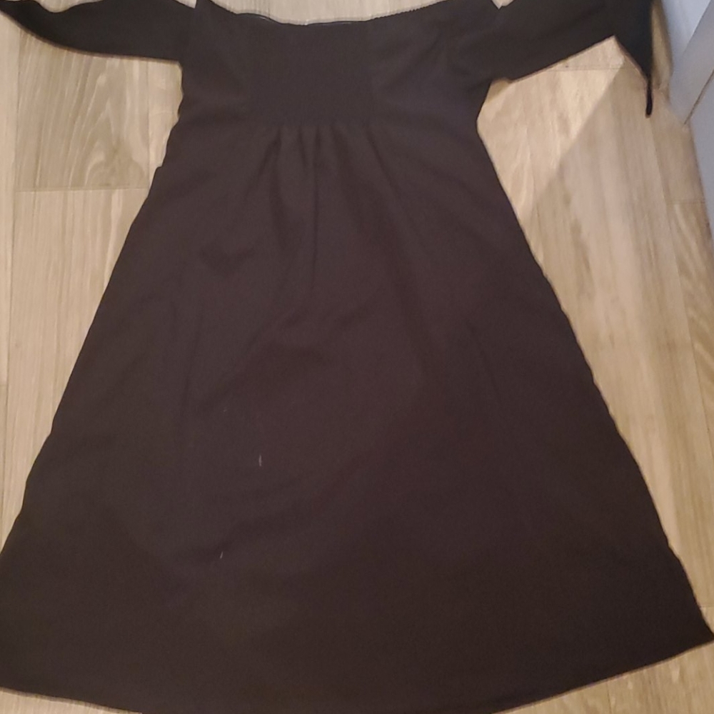 Black strapless dress - Picture 3 of 3